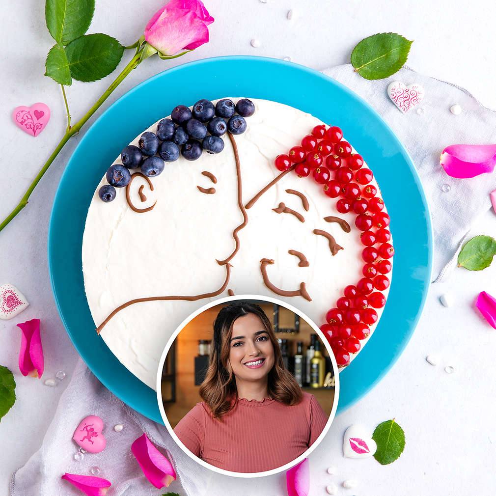 Valentinstagstorte mit Quark-Sahne-Creme - Rezept | Kaufland