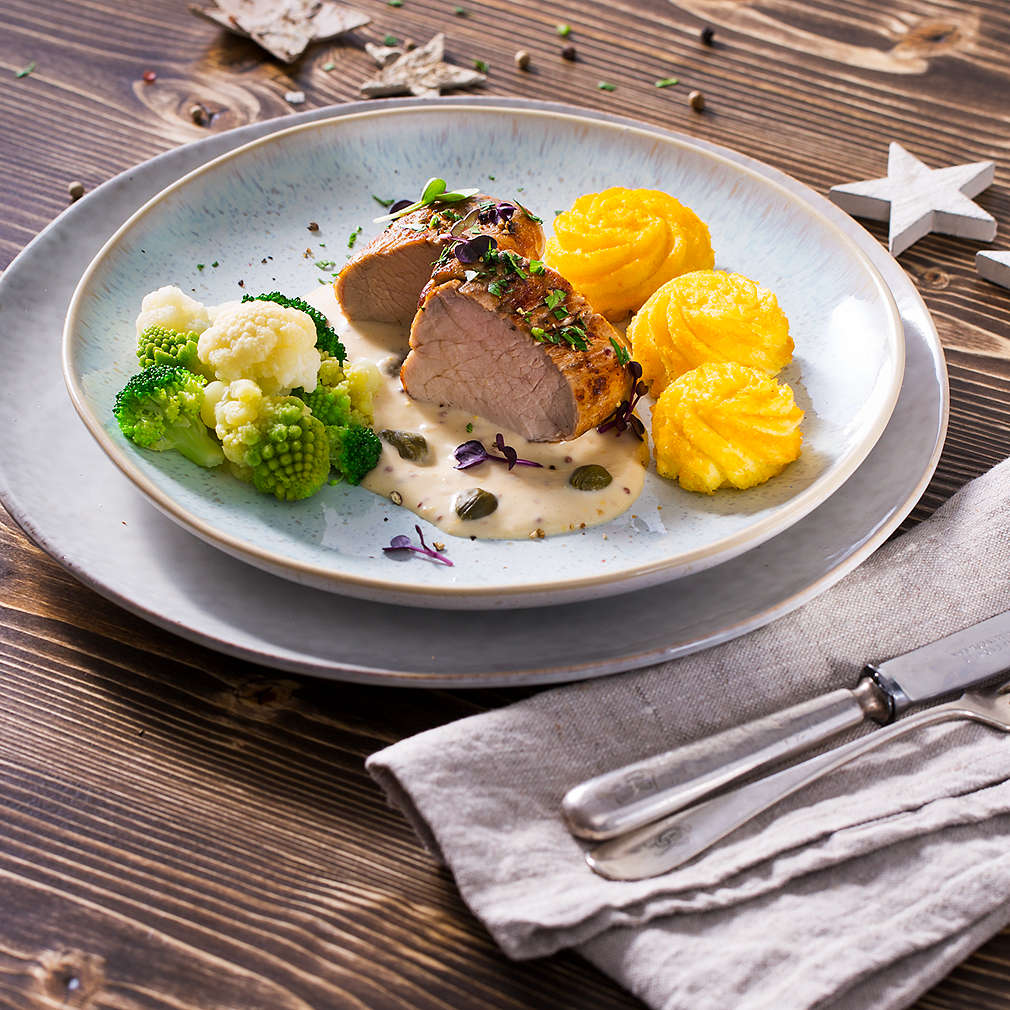 Sous-Vide-Filet Mit Herzoginkartoffeln – XEVZE