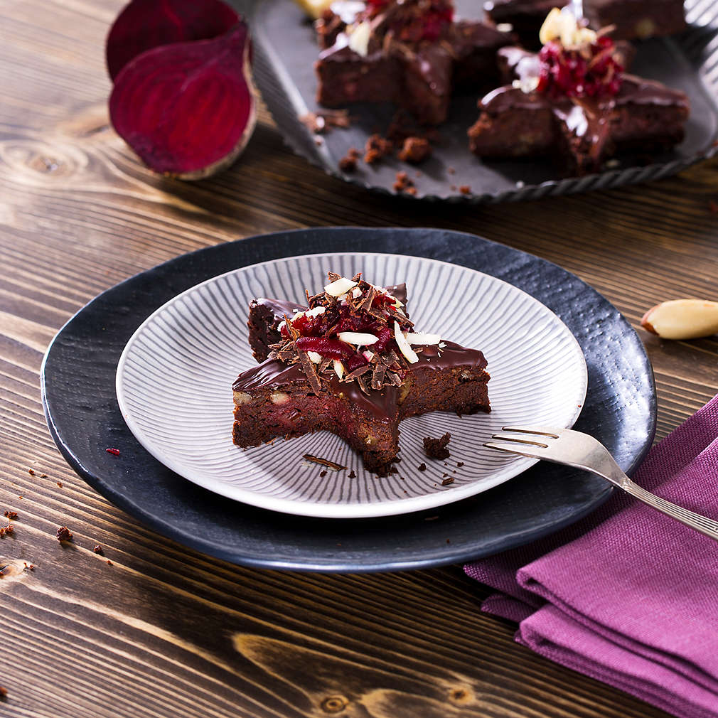 Rote Bete-Paranuss-Brownie - Rezept | Kaufland