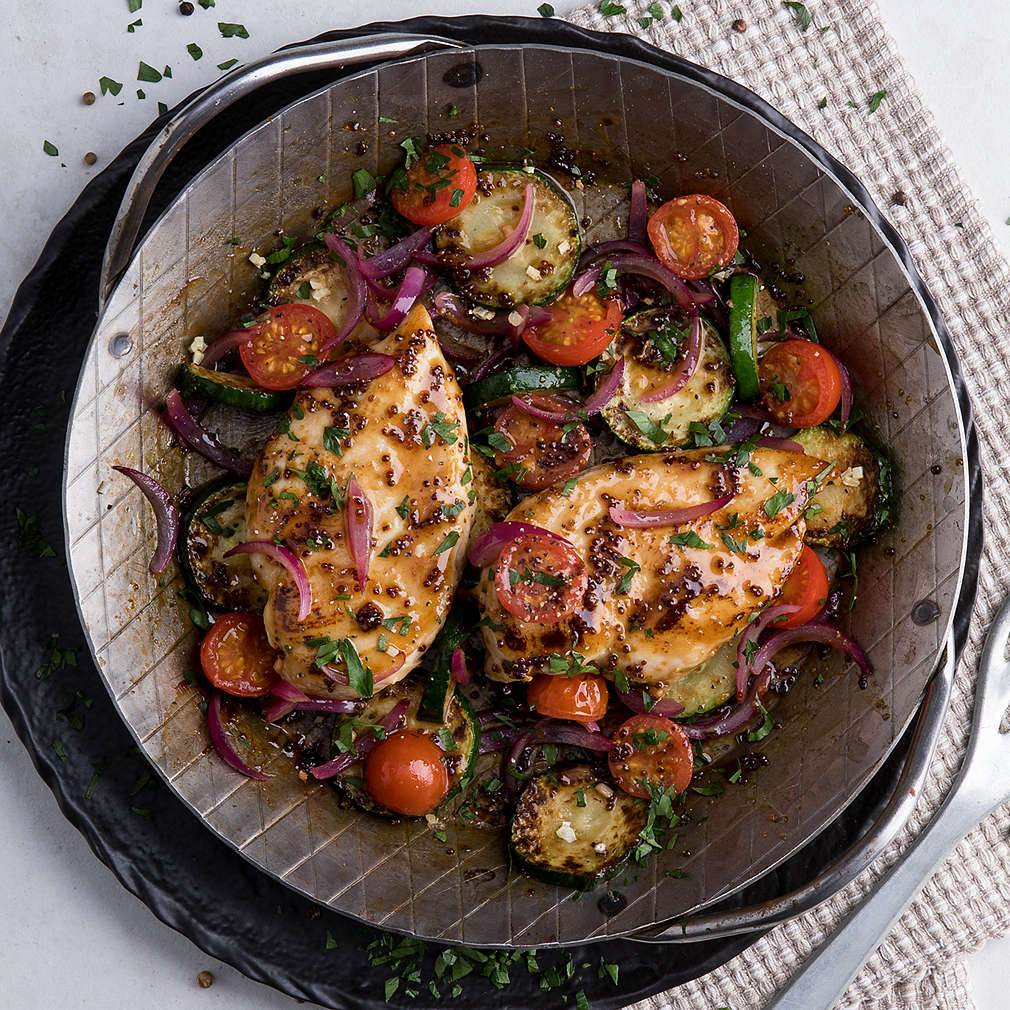 Hähnchenbrust mit Honig-Balsamico-Sauce - Rezept | Kaufland