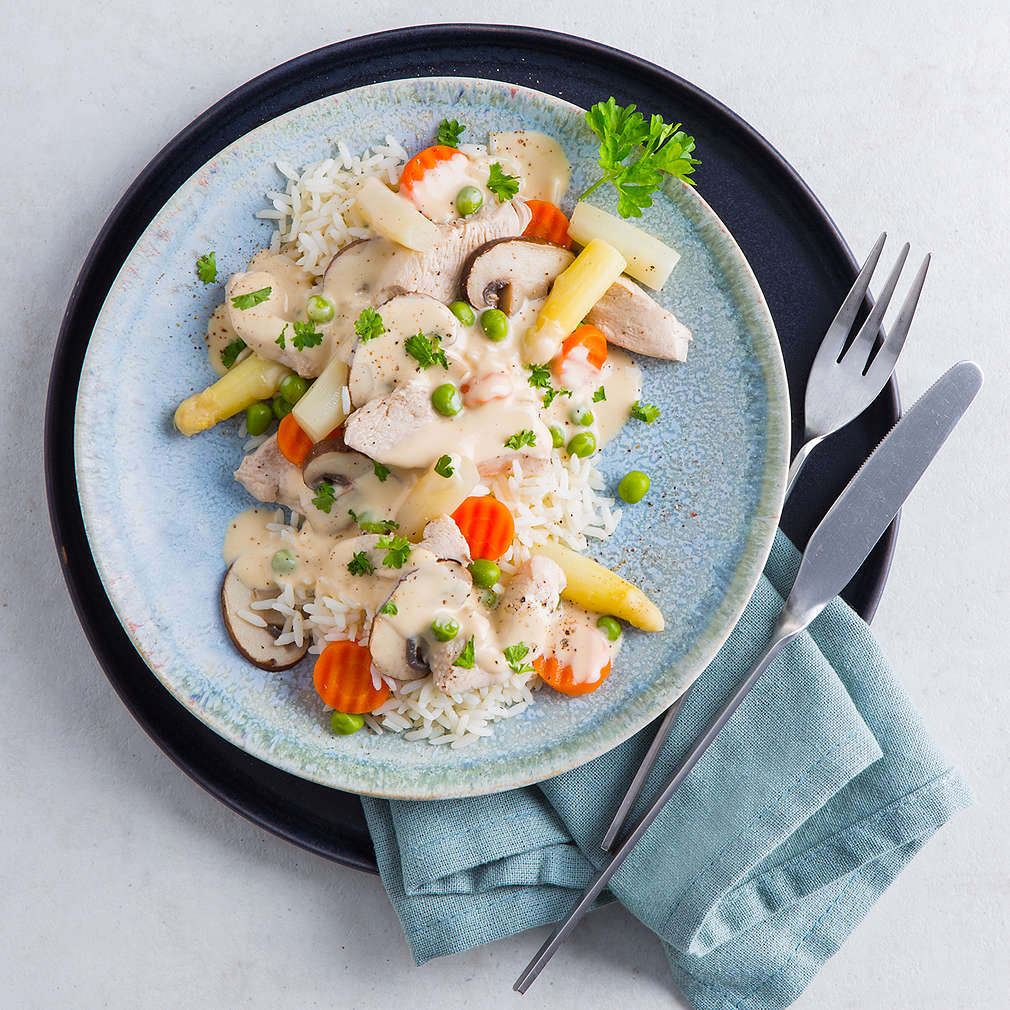 Schnelles Hühnerfrikassee - Rezept | Kaufland