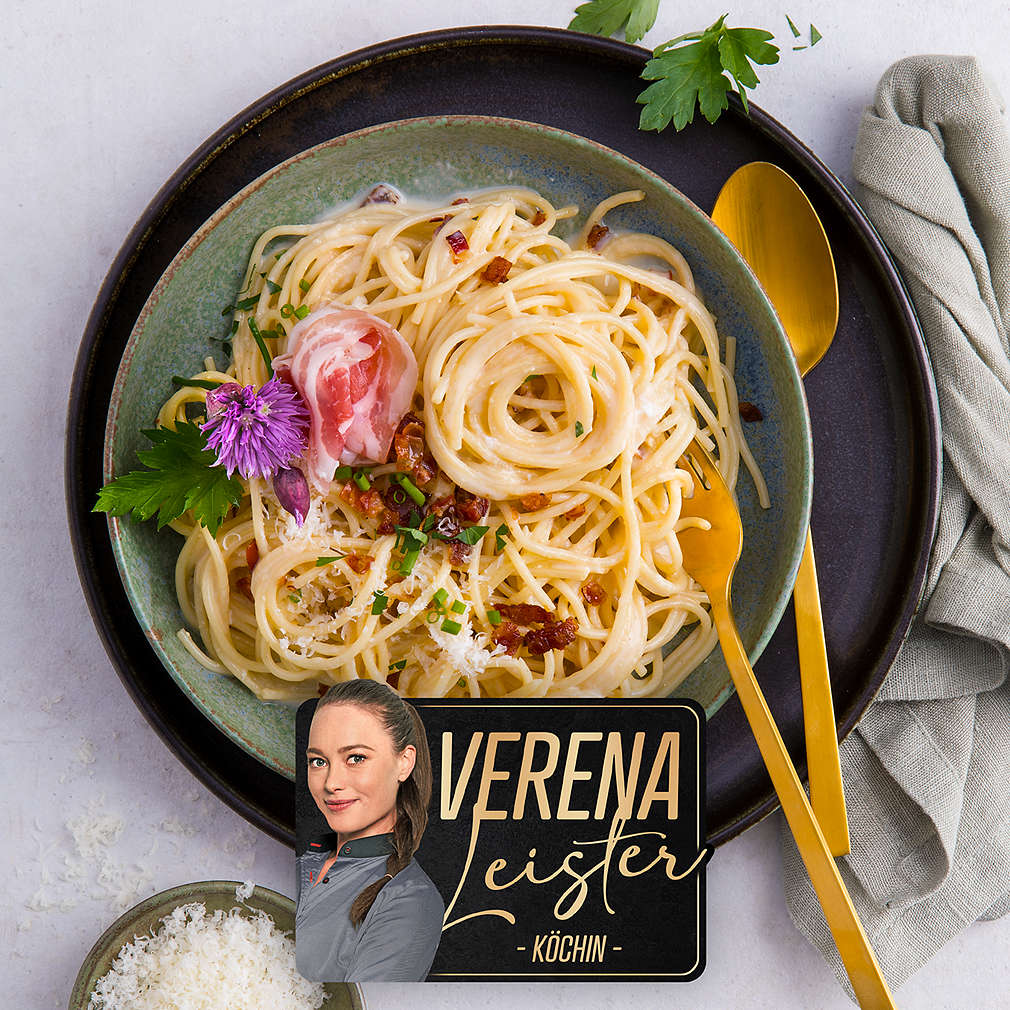 Abbildung des Rezepts Spaghetti Carbonara mit Pancetta