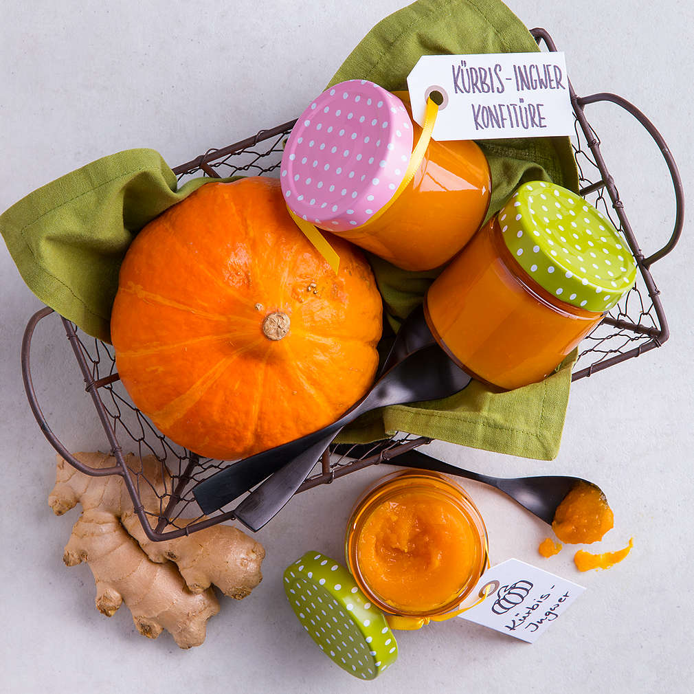 Kürbis-Ingwer-Konfitüre - Rezept | Kaufland