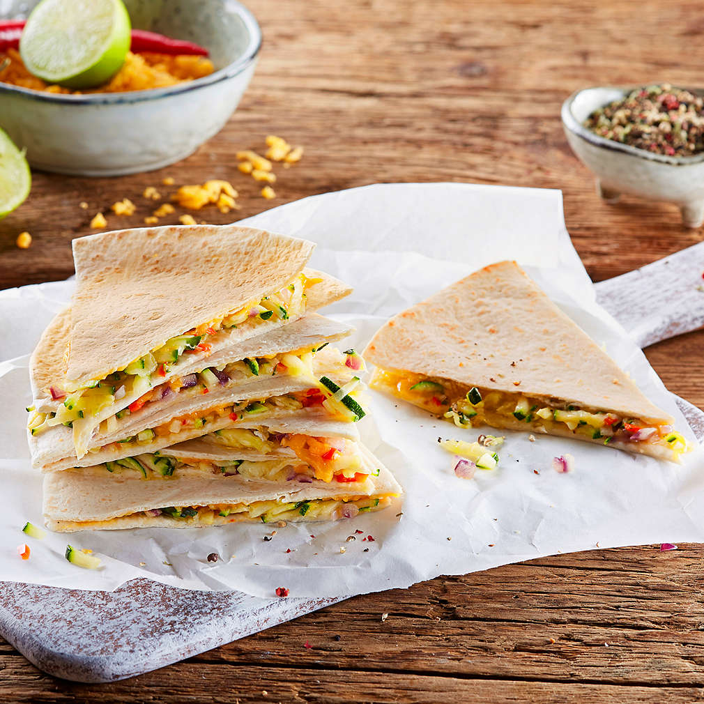 ZucchiniLimettenQuesadillas Rezept Kaufland