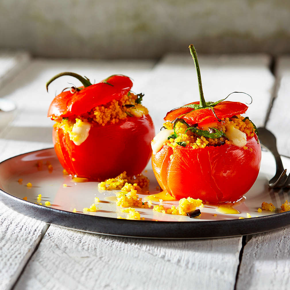 Abbildung des Rezepts Gefüllte Couscous-Tomaten