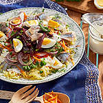 Fotografija recepta Slojevita ruska salata