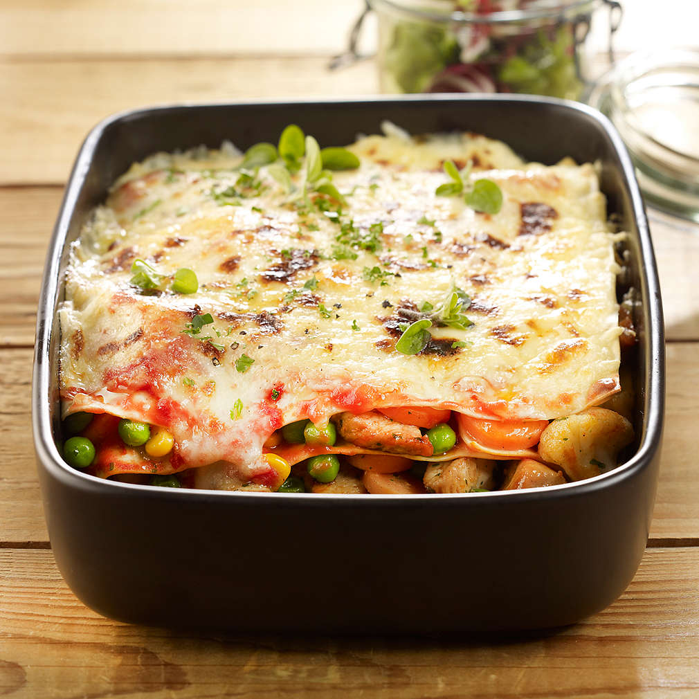 Schnelle Gemüse-Puten-Lasagne - Rezept | Kaufland