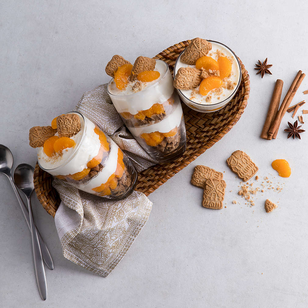 Mandarinen-Schichtdessert mit Spekulatius - Rezept | Kaufland