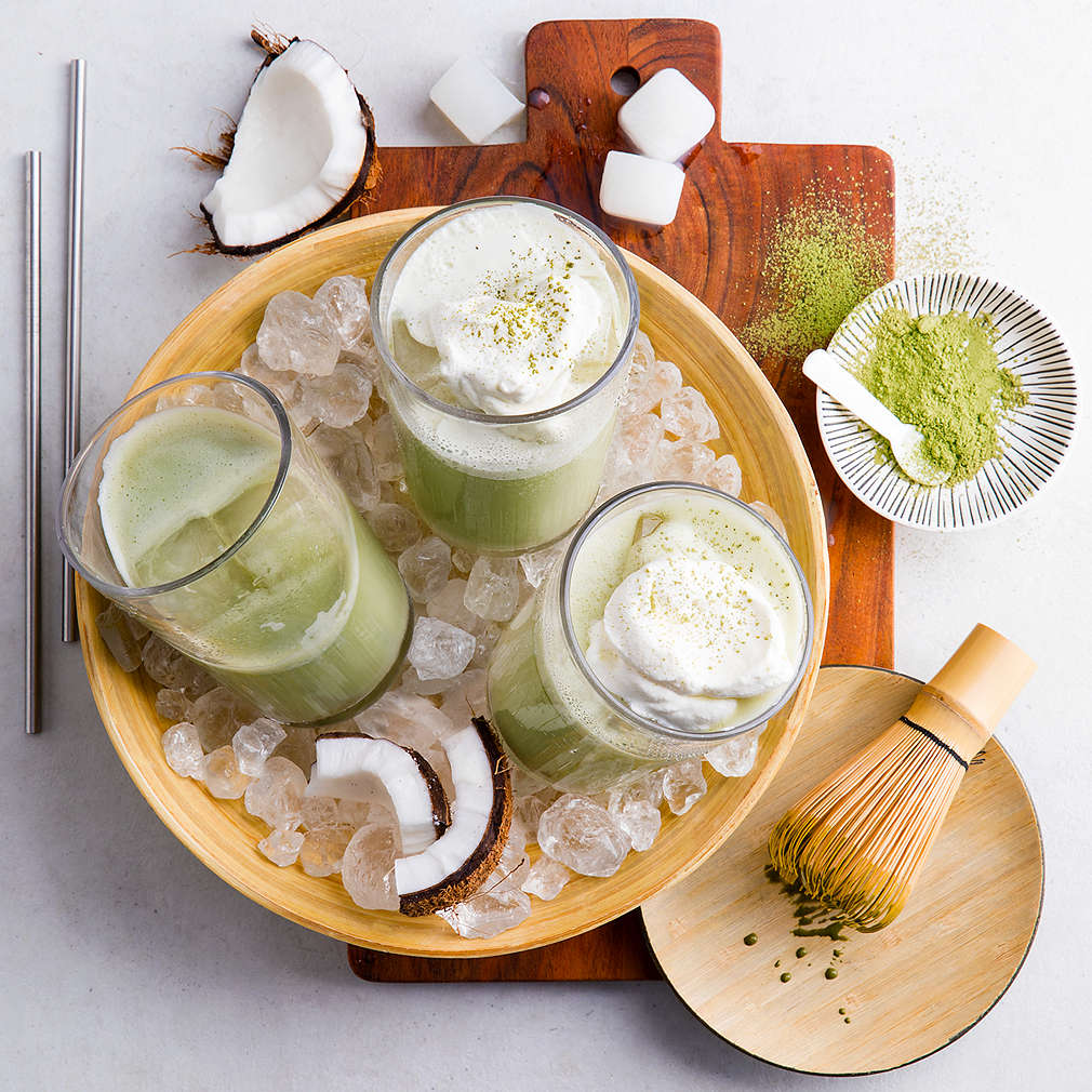 Abbildung des Rezepts Íced Coconut-Matcha