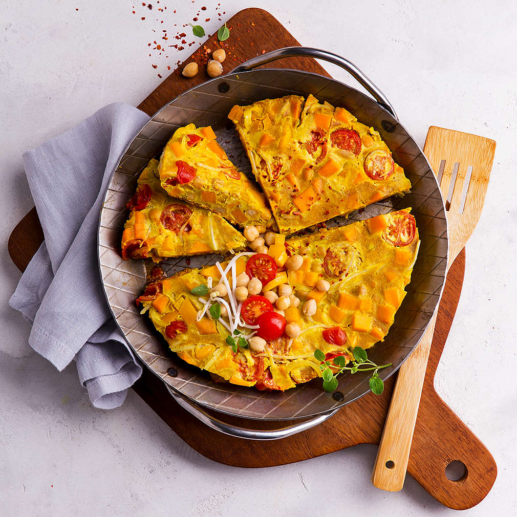 Zobrazit Batátová kari omeleta receptů
