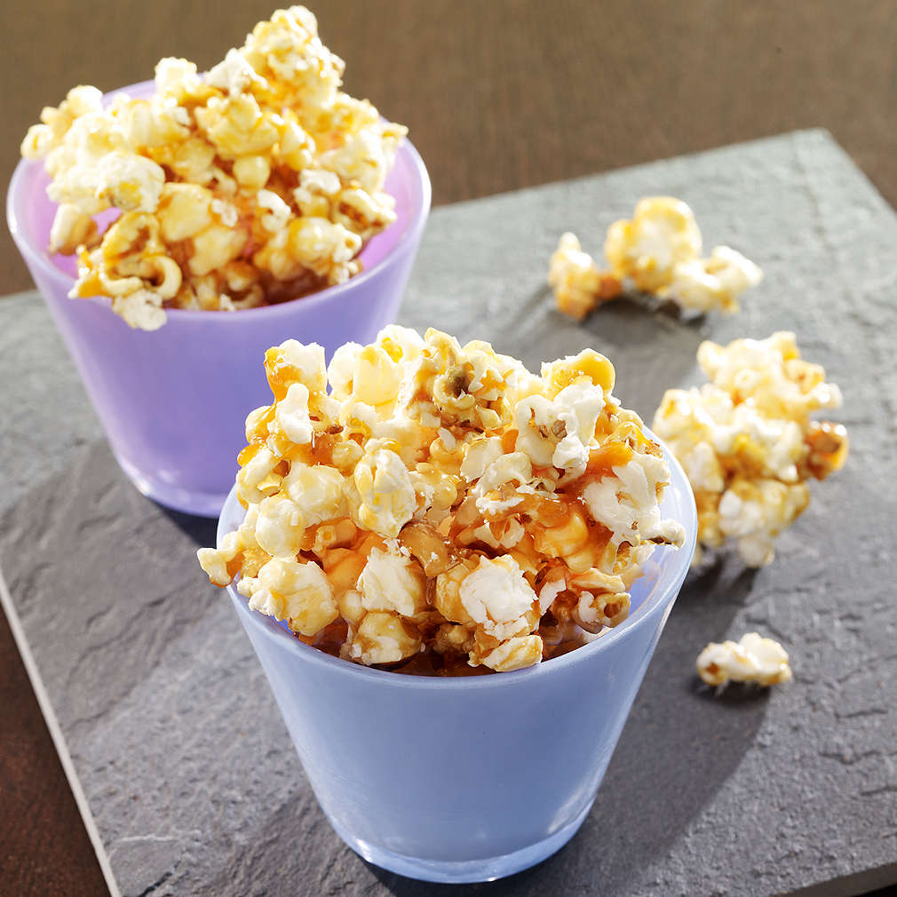 Karamellisiertes Popcorn mit Nüssen - Rezept | Kaufland