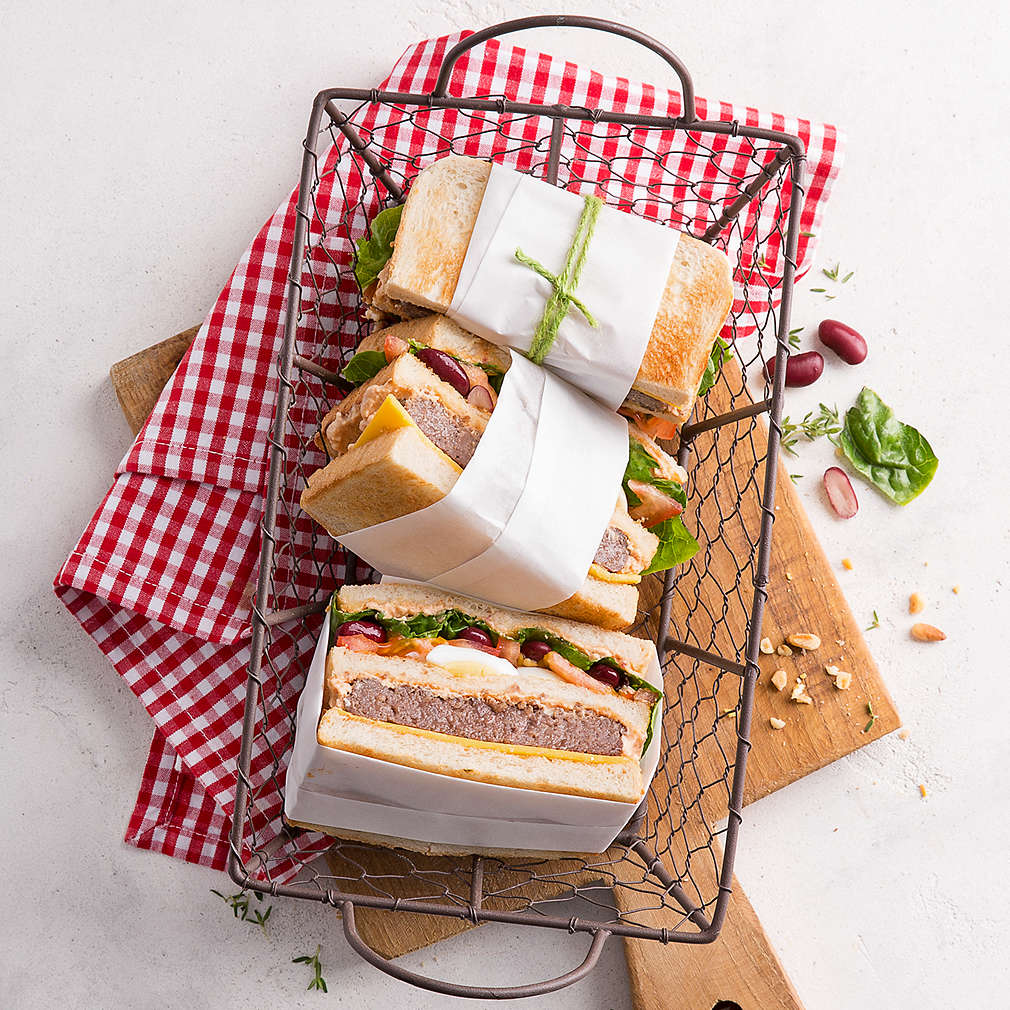 Abbildung des Rezepts Picknick-Sandwich BBQ