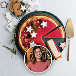 Abbildung des Rezepts Weihnachtlicher Spekulatius-Käsekuchen