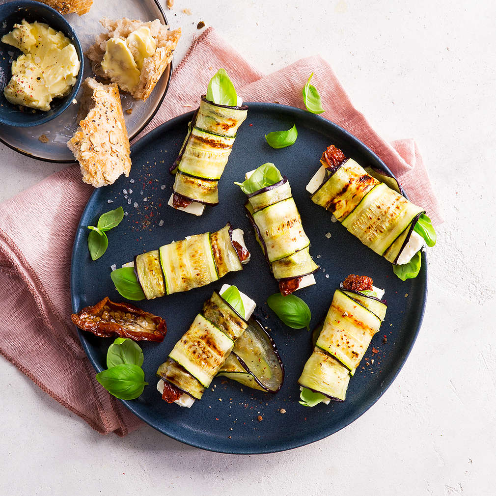 Auberginen-Zucchini-Röllchen - Rezept | Kaufland