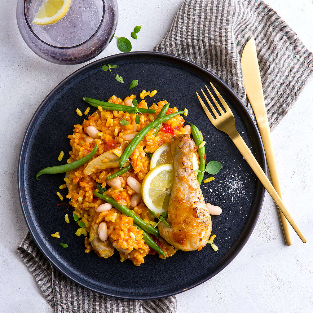 Przepis na Paella Valenciana Kaufland