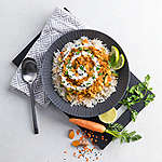 Abbildung des Rezepts Rotes Linsen-Dal mit Möhren und Zucchini