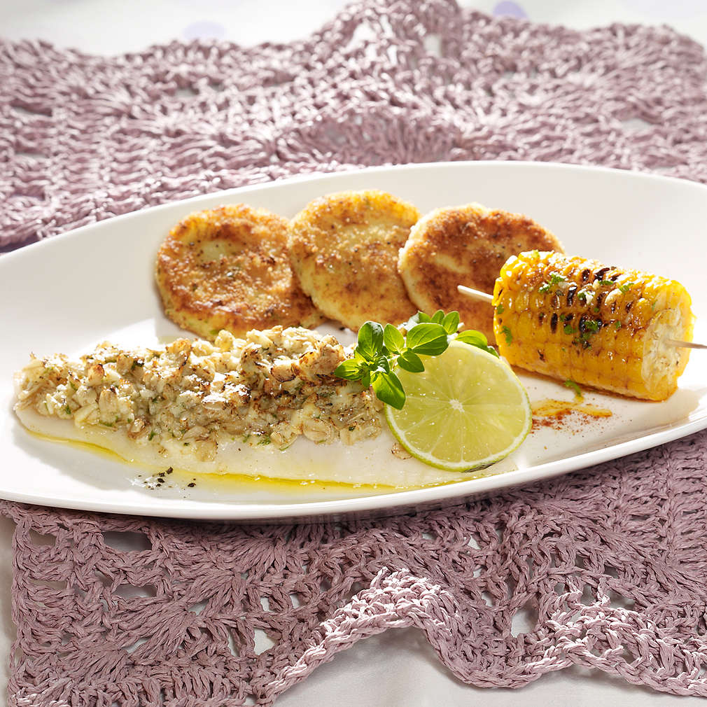 Pangasiusfilet mit Käsehaube und Goldtalern - Rezept | Kaufland