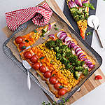 Abbildung des Rezepts Bunte Gemüsepizza