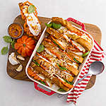 Abbildung des Rezepts Caprese-Brotgratin