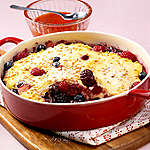 Abbildung des Rezepts Quarkgratin mit Beeren