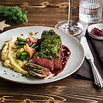 Abbildung des Rezepts Roastbeef mit Nusskruste