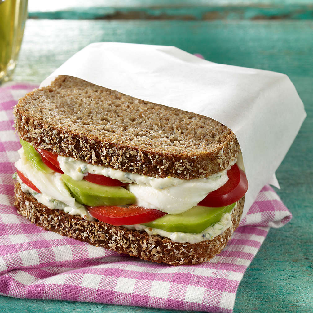 Abbildung des Rezepts Vegetarisches Good-Morning-Sandwich
