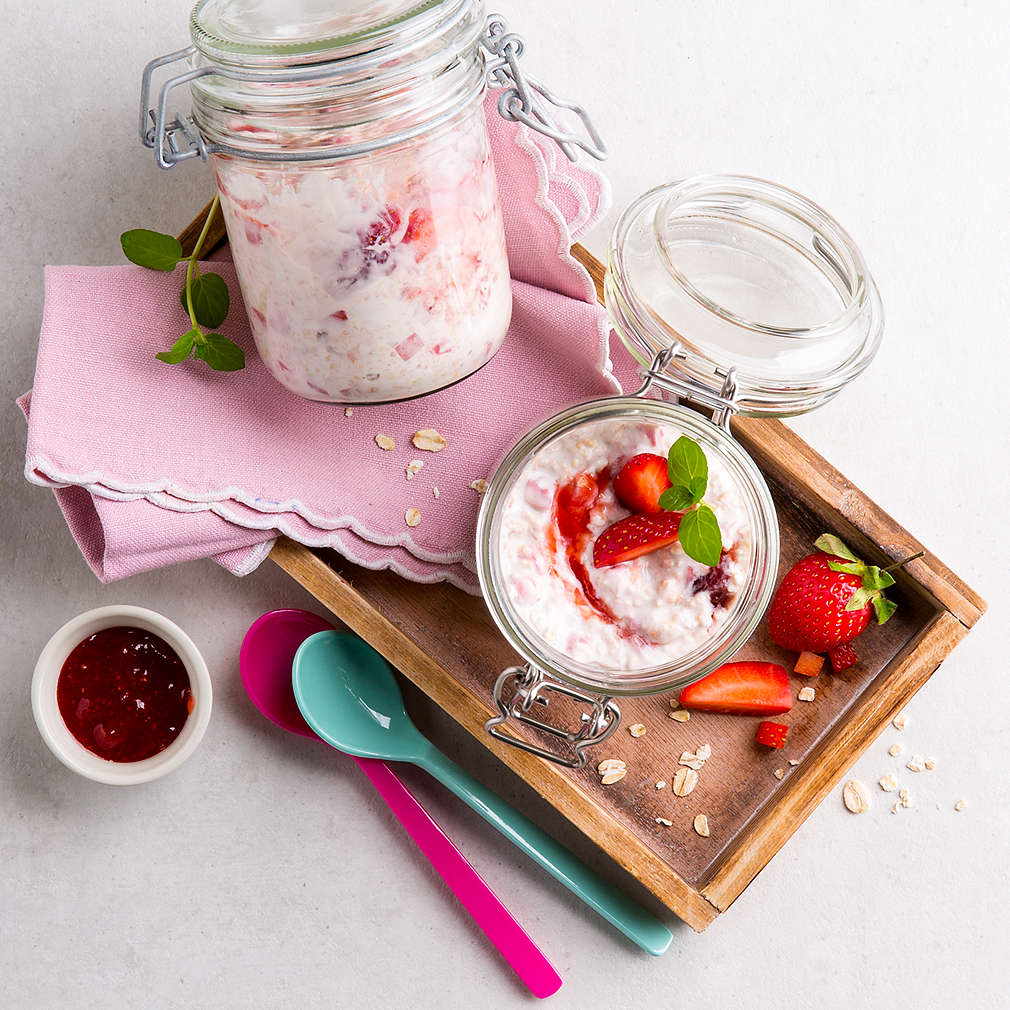 Abbildung des Rezepts Erdbeer-Porridge