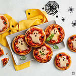 Abbildung des Rezepts Gespenster-Mini-Pizzen