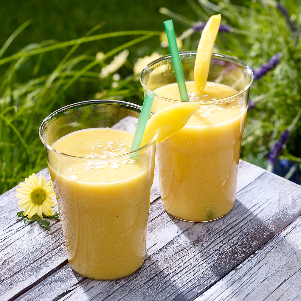 Zdjęcie przepisu Smoothie z mango i zielonej herbaty