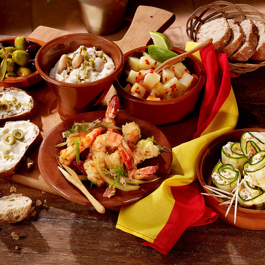 Tapas-Platte