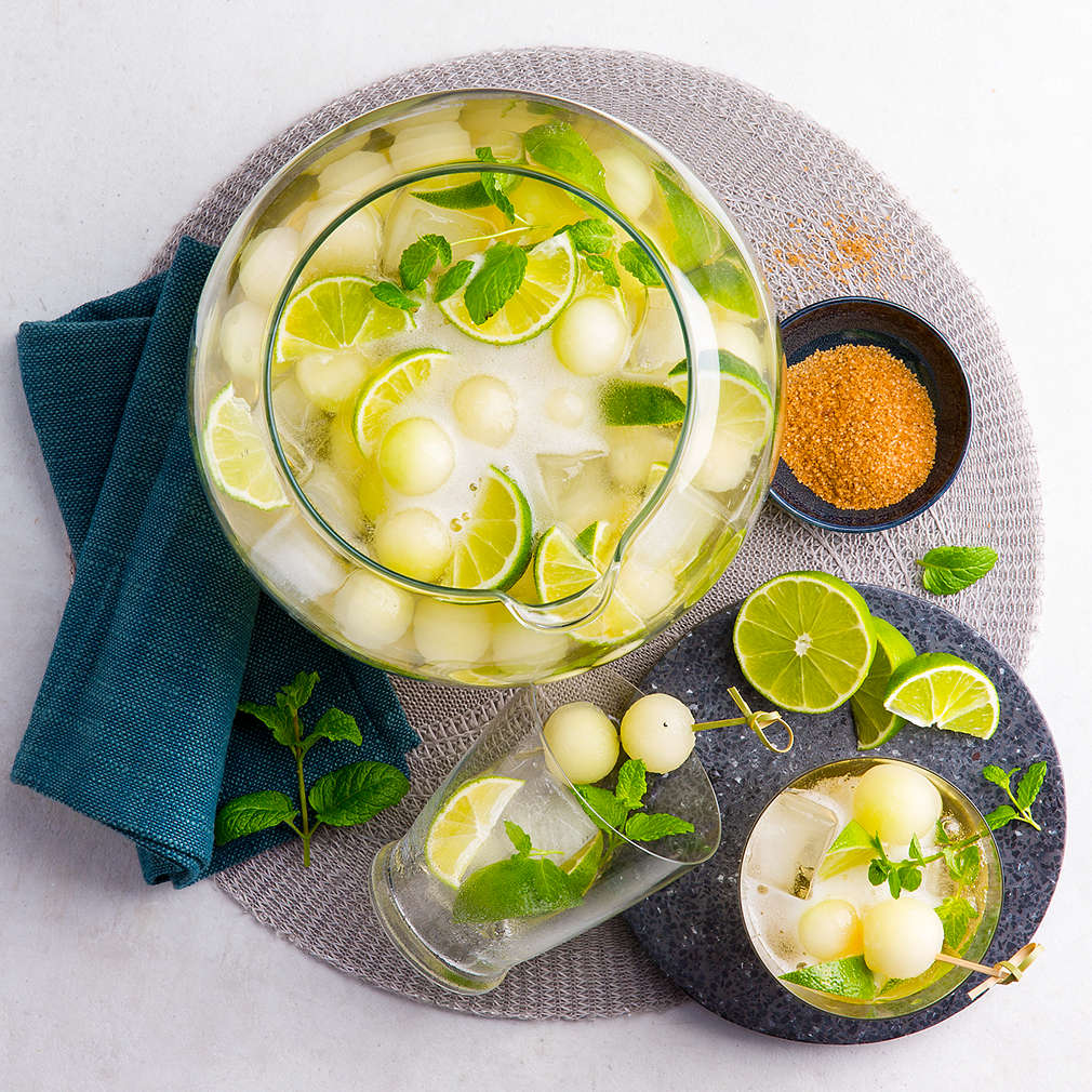 Caipirinha-Bowle mit Melonen - Rezept | Kaufland