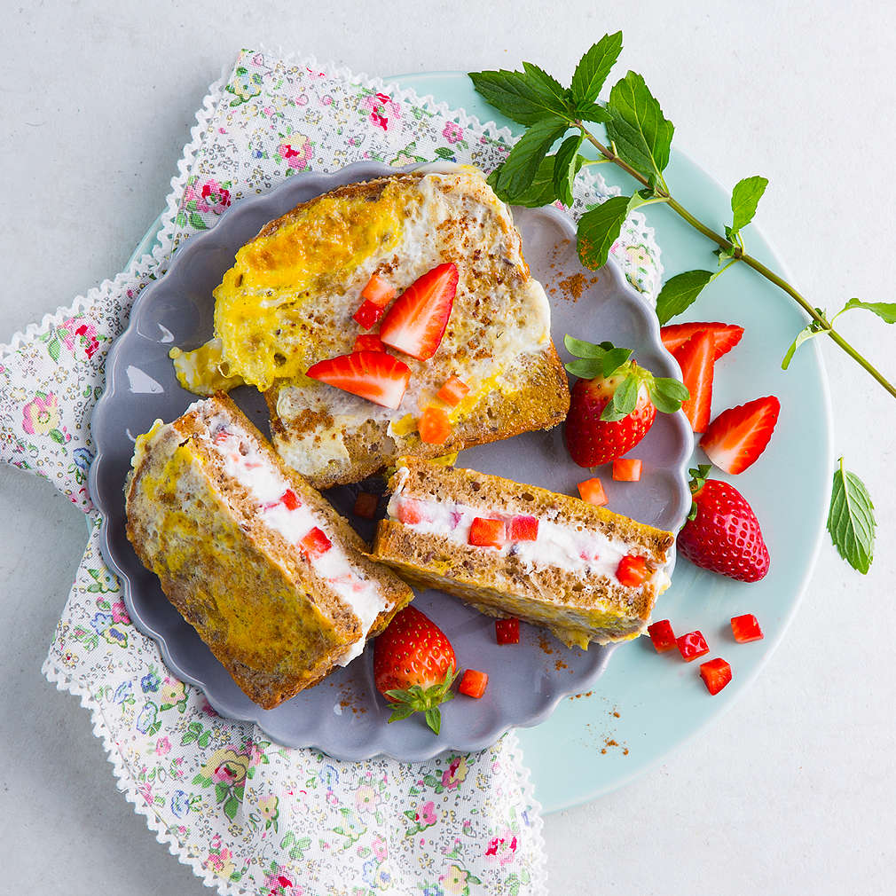 Abbildung des Rezepts Erdbeer-French-Toast