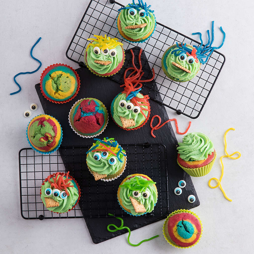 Abbildung des Rezepts Monster-Cupcakes