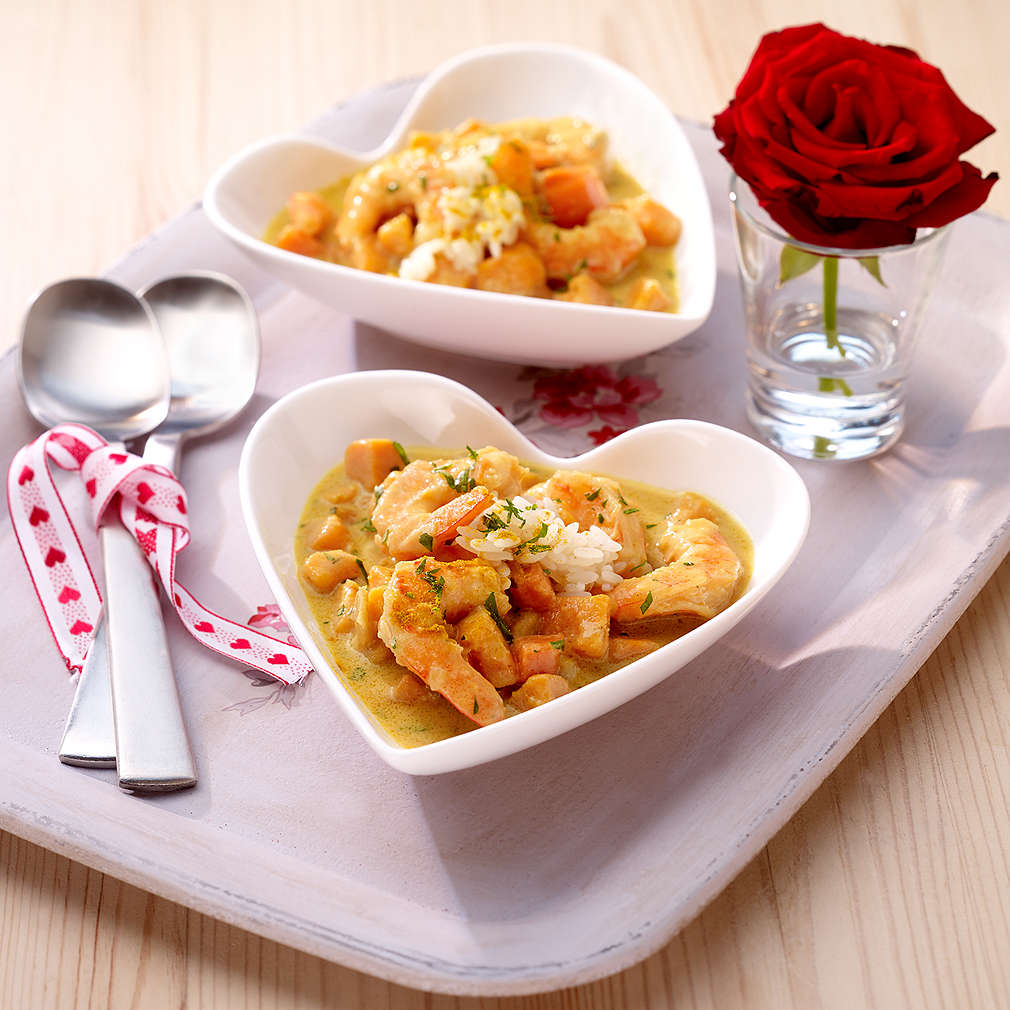 Fotografija recepta Morski curry za zaljubljene