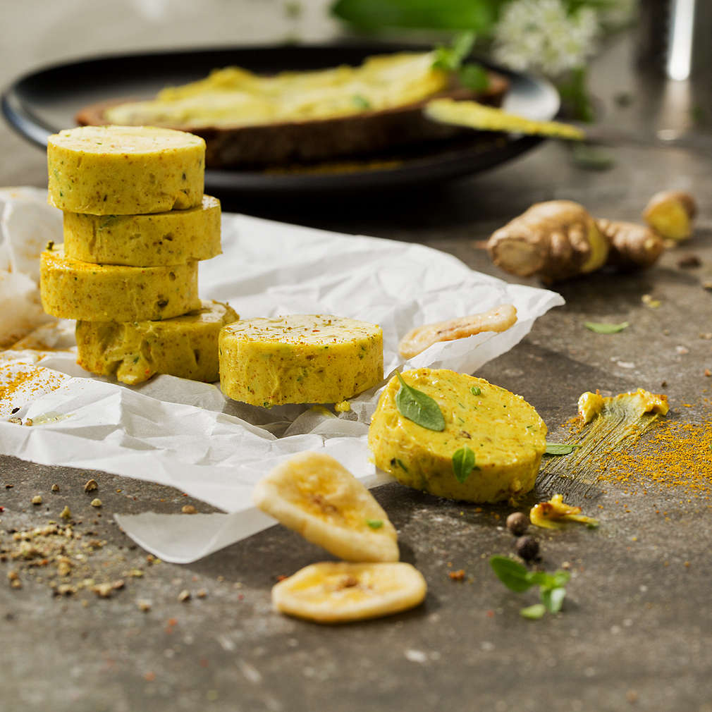 Abbildung des Rezepts Curry-Ingwer-Butter