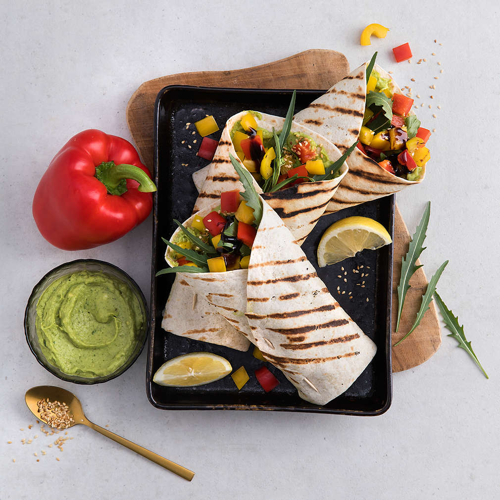 Knackige Paprika-Wraps - Rezept | Kaufland