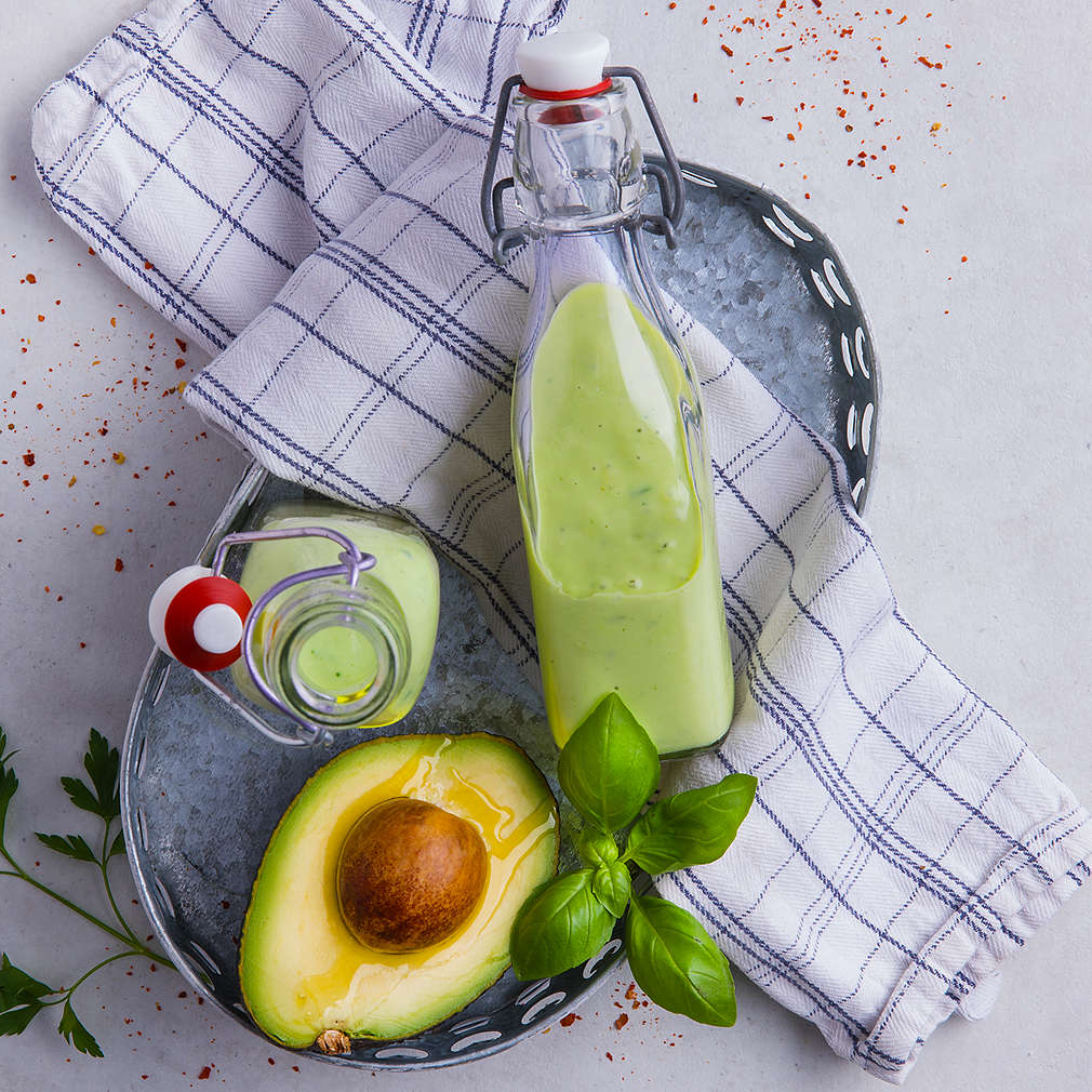 Abbildung des Rezepts Avocado-Oliven-Dressing