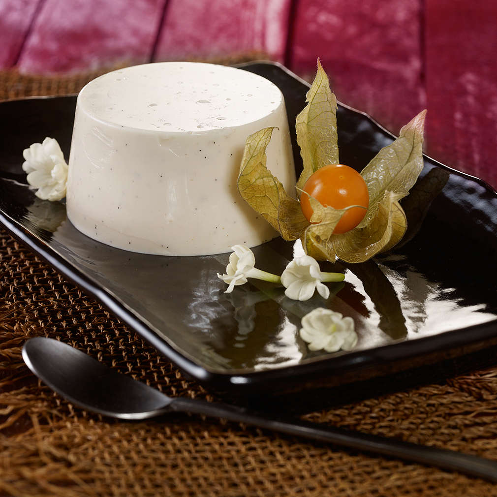 Abbildung des Rezepts Pannacotta mit Jasmintee