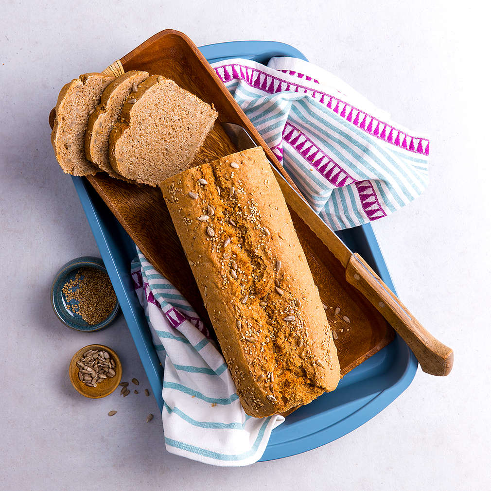 Schnelles Vollkornbrot - Rezept | Kaufland