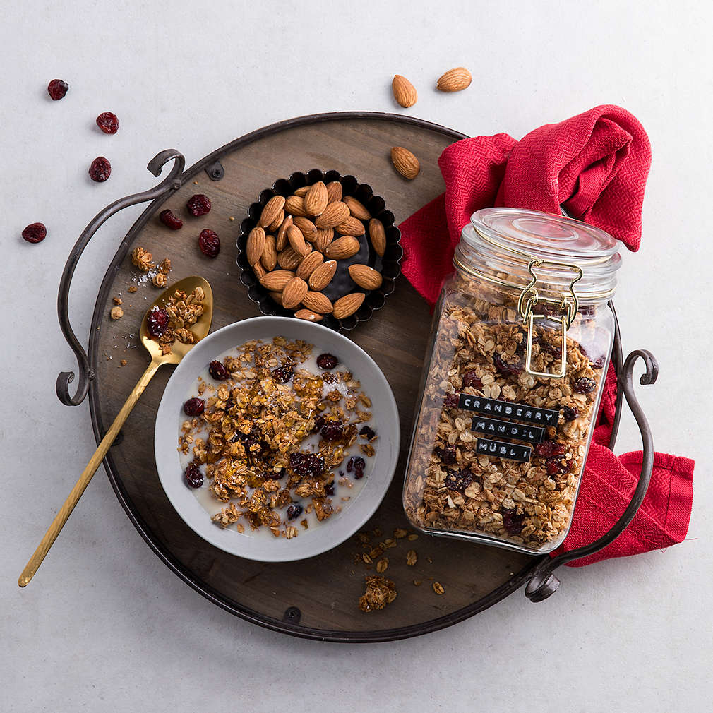 Cranberry-Mandel-Müsli - Rezept | Kaufland