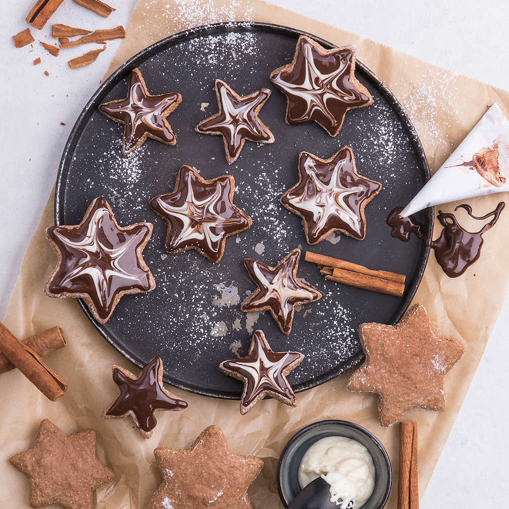 Zimt-Kakao-Sterne - Rezept | Kaufland