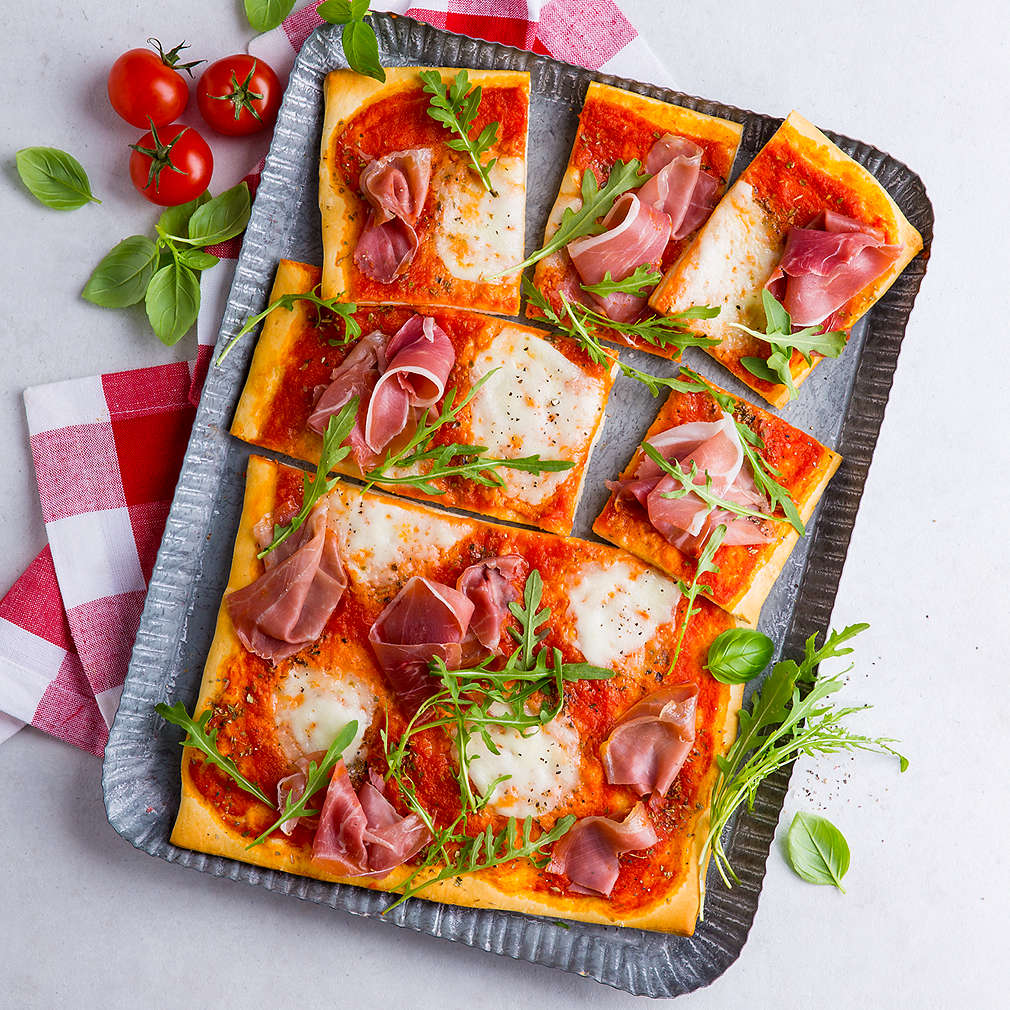 Abbildung des Rezepts Pizza Prosciutto