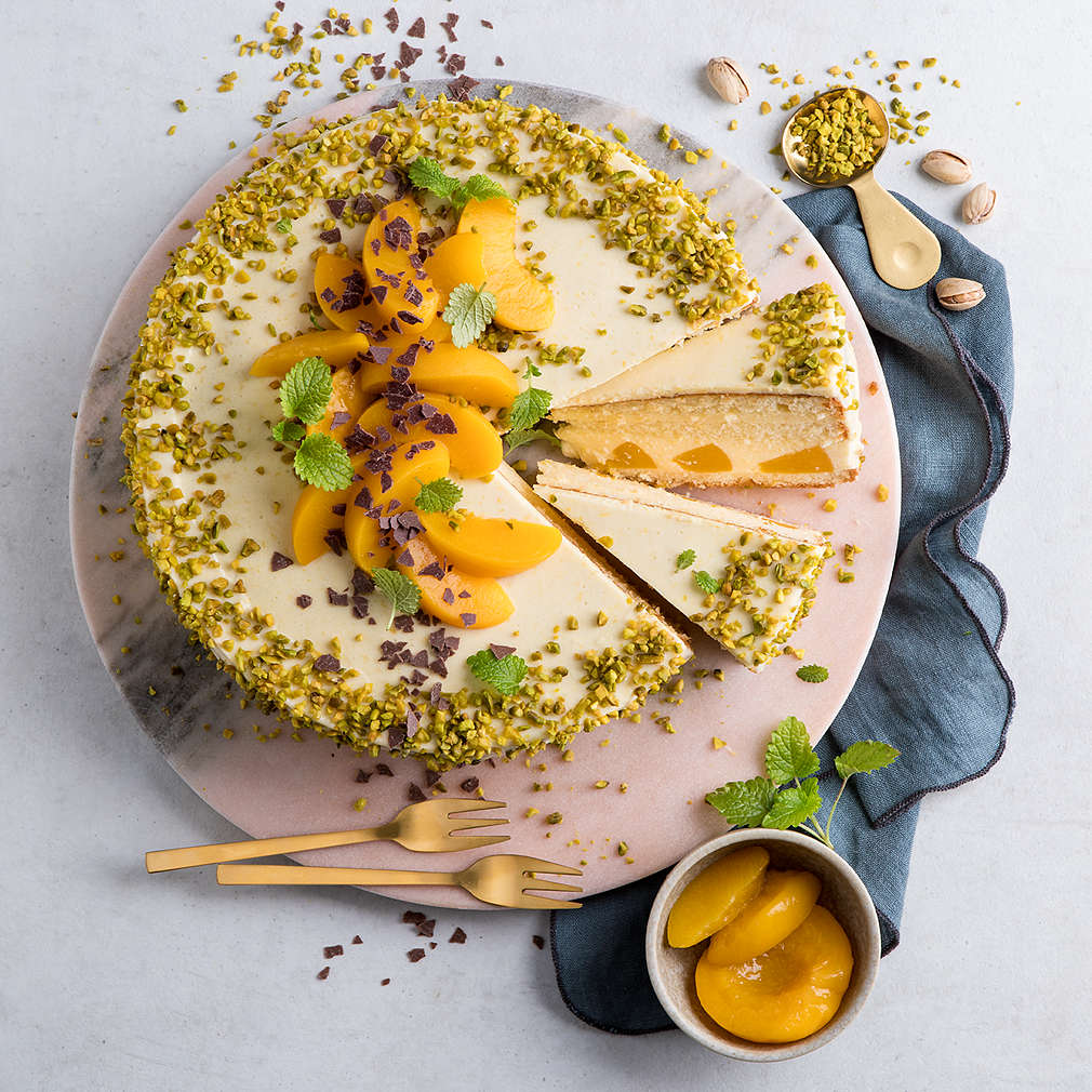 Pfirsich-Joghurt-Torte - Rezept | Kaufland