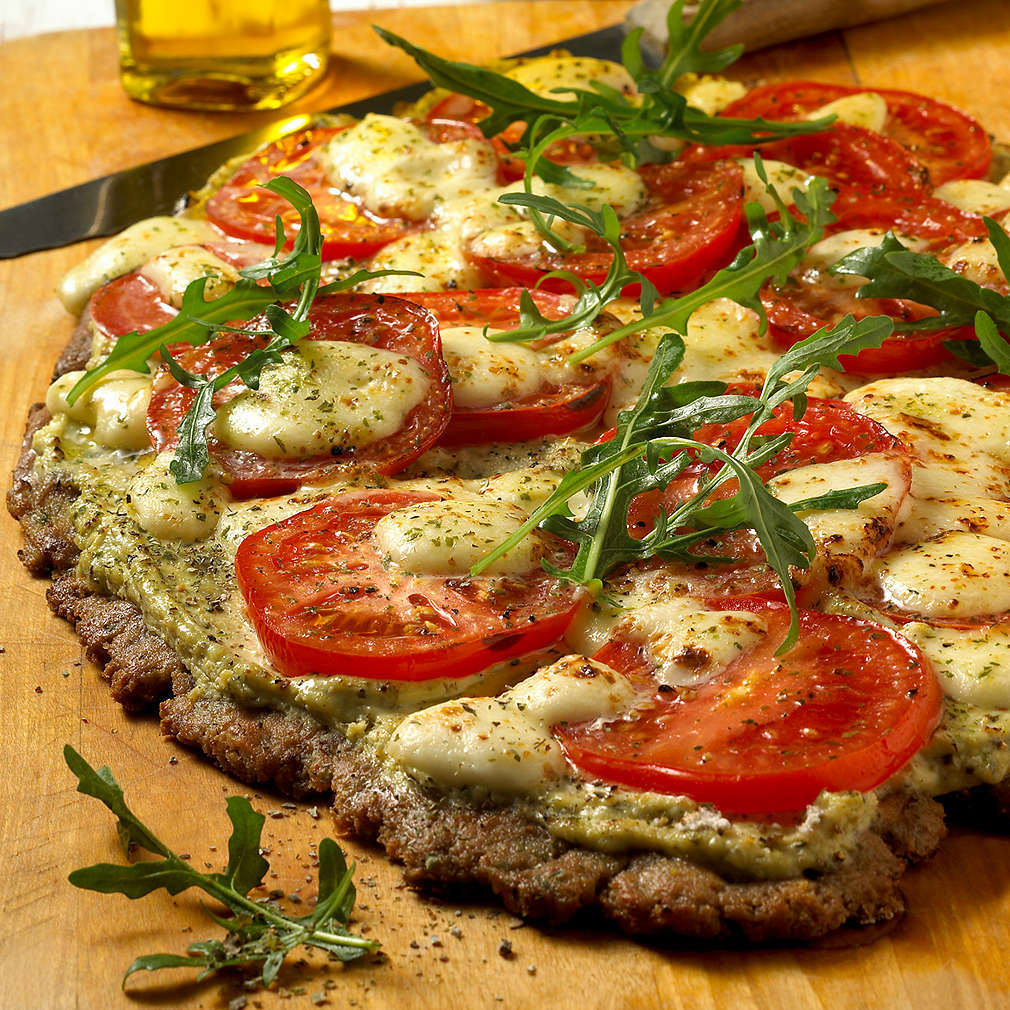 Abbildung des Rezepts Tomaten-Pesto-Pizza