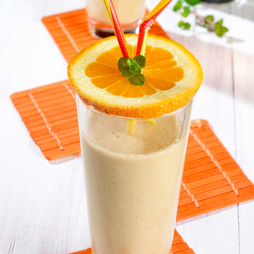 Abbildung des Rezepts Orangen-Ingwer-Smoothie