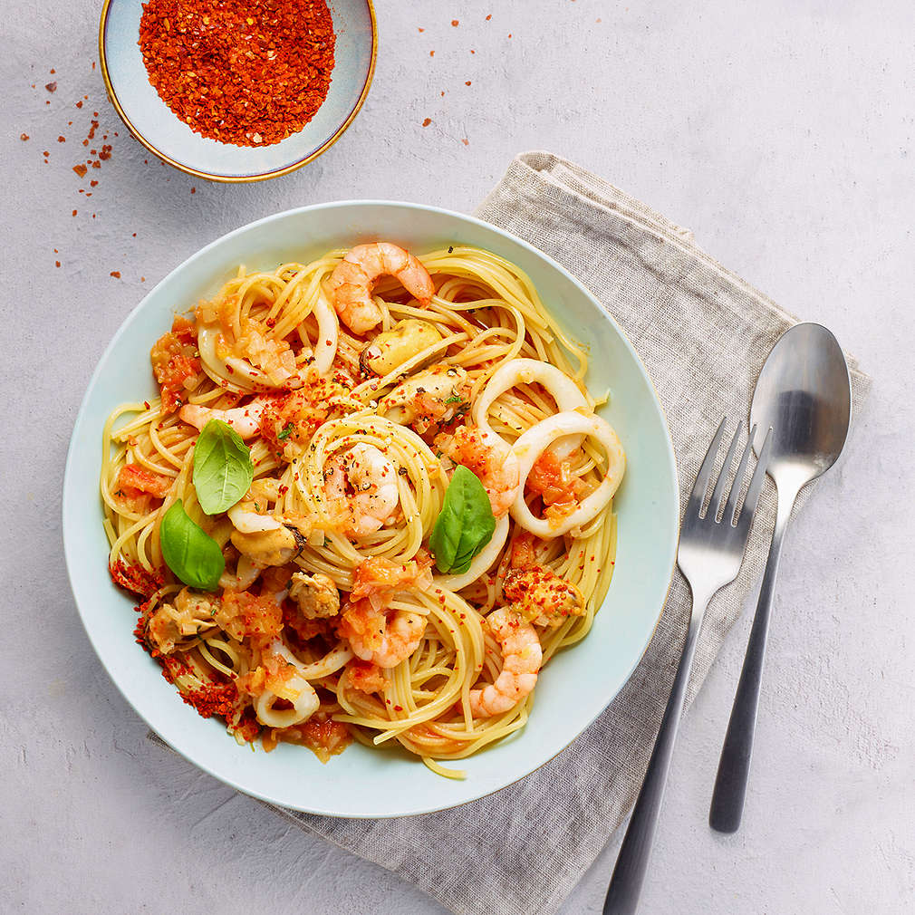 Abbildung des Rezepts Spaghetti Pescatore