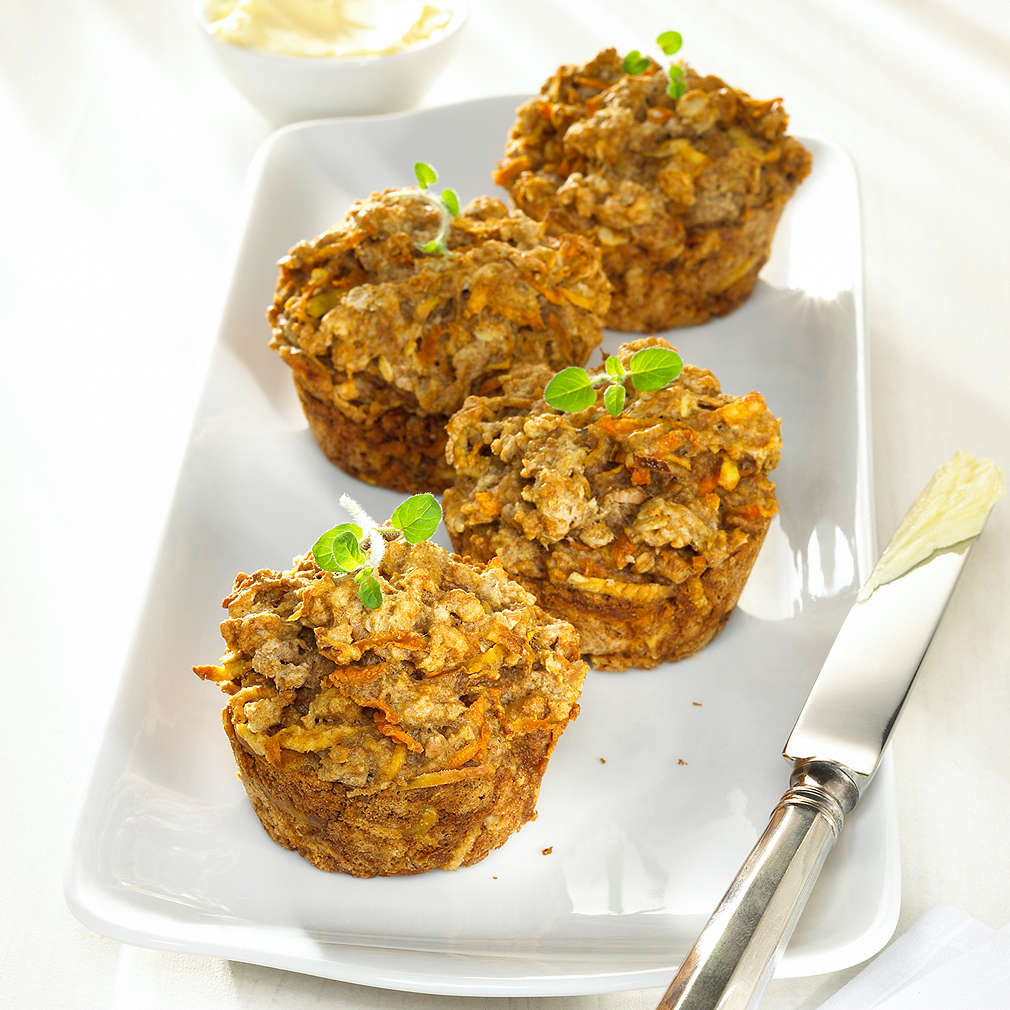 Apfel-Möhren-Muffins - Rezept | Kaufland