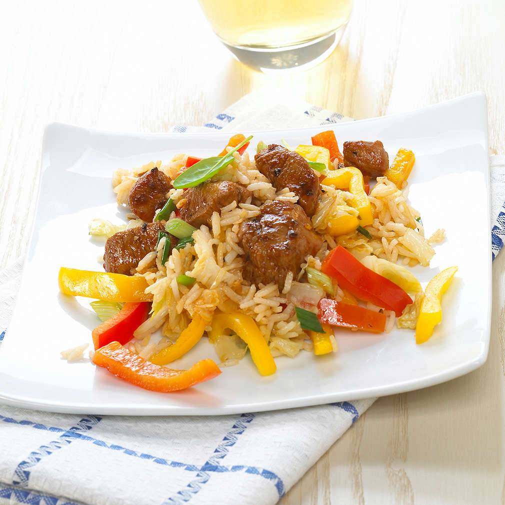 Puten-Gemüse-Pfanne mit Reis - Rezept | Kaufland