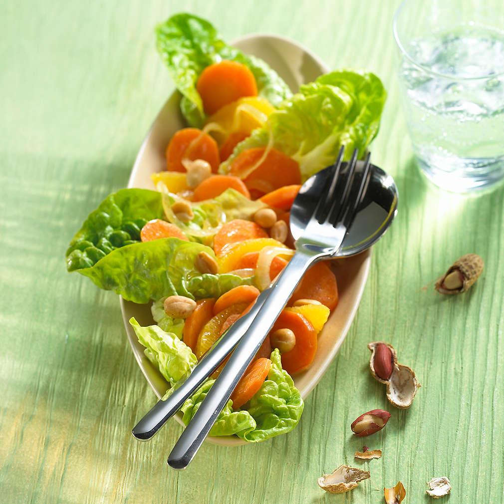 Zobrazit Pomerančový salát se zázvorem a mrkví receptů