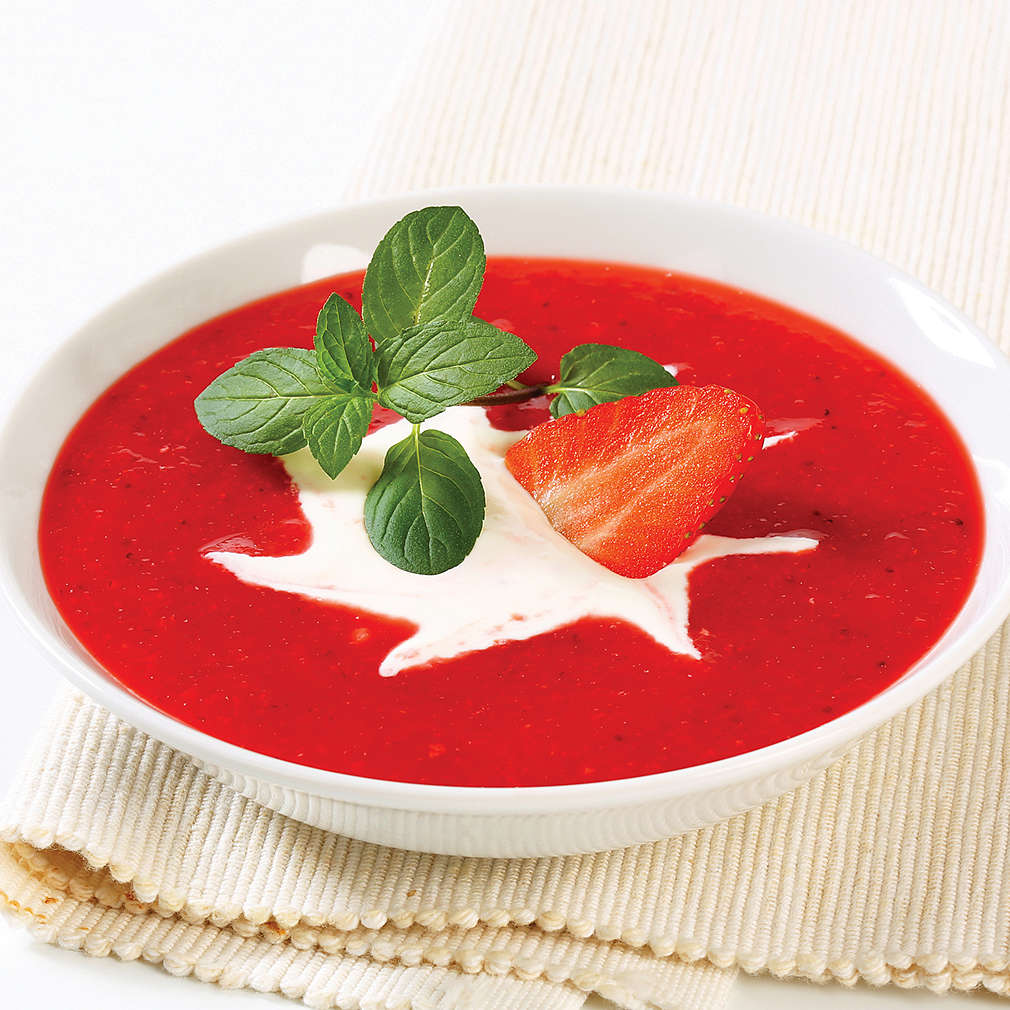 Imaginea rețetei Supă din fructe proaspete